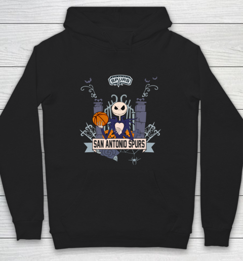 NBA San Antonio Spurs Basketball Jack Skellington Halloween Hoodie