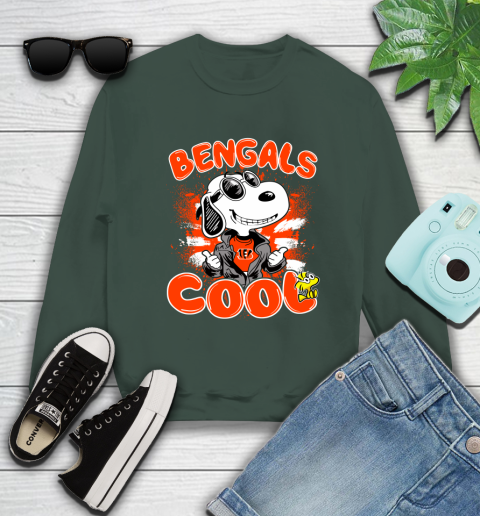 NFL Football Cincinnati Bengals Cool Snoopy Shirt Sweatshirt 12
