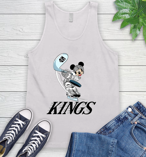 NHL Hockey Los Angeles Kings Cheerful Mickey Mouse Shirt Tank Top 2