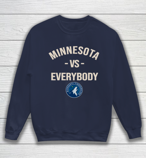 Minnesota Timberwolves Vs Everybody Sweatshirt 2