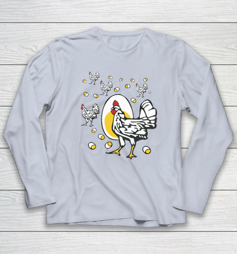 Roseanne Chicken Shirt  Funny Roseanne Rooster and Egg Long Sleeve T-Shirt 4