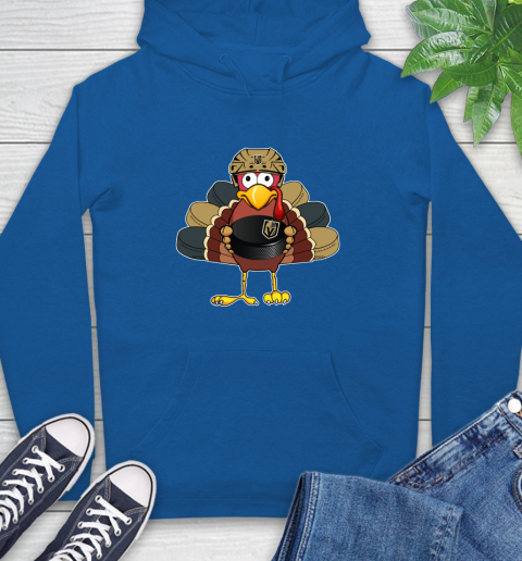 Vegas Golden Knights Turkey Thanksgiving Day Hoodie 9