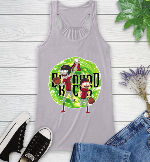 MLB Arizona Diamondbacks Rick And Morty Baseball Sports Racerback Tank 5