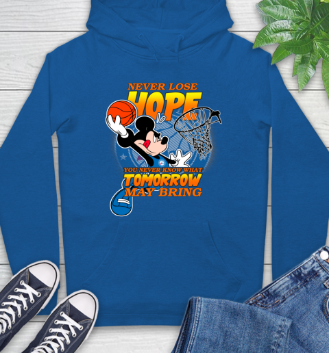 Philadelphia 76ers NBA Basketball Mickey Disney Never Lose Hope Hoodie 9