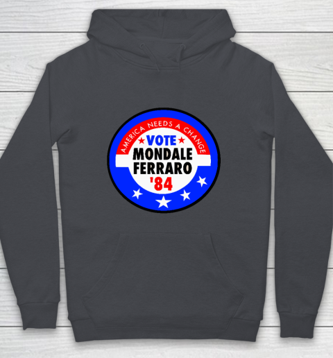 Walter Mondale and Geraldine Ferraro Campaign Button Youth Hoodie 5