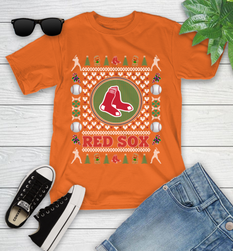 Boston Red Sox Merry Christmas MLB Baseball Loyal Fan Ugly Shirt 108