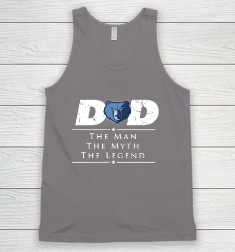 Memphis Grizzlies NBA Basketball Dad The Man The Myth The Legend Tank Top 6