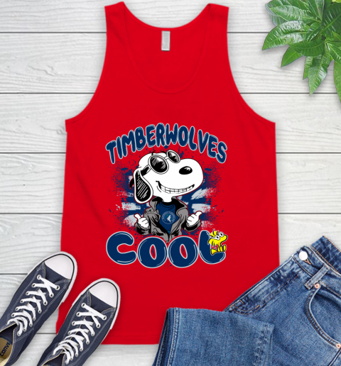 NBA Basketball Minnesota Timberwolves Cool Snoopy Shirt Tank Top 5