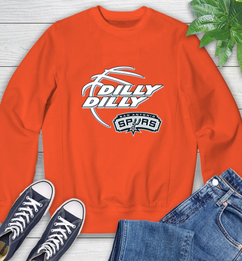 NBA San Antonio Spurs Dilly Dilly Basketball Sports Sweatshirt 4
