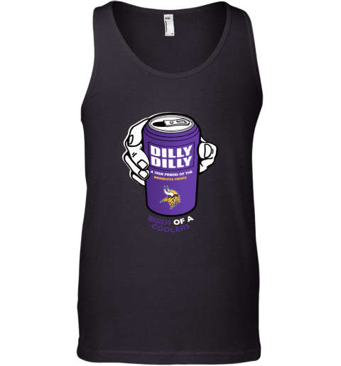 Bud Light Dilly Dilly! Minnesota Vikings Birds Of A Cooler Tank Top