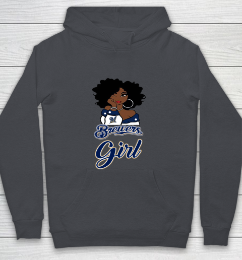 Milwaukee Brewerss Girl MLB Youth Hoodie 7