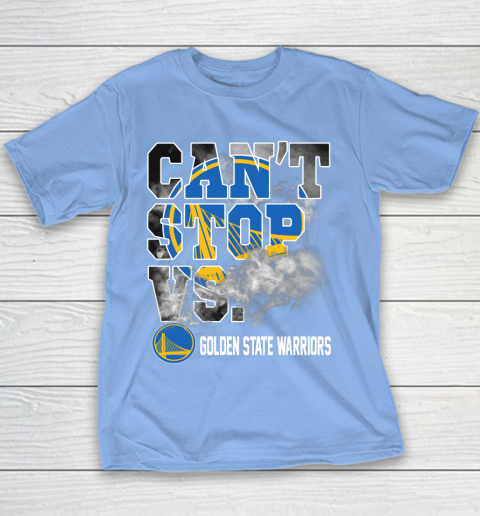 NBA Golden State Warriors Basketball Can't Stop Vs Youth T-Shirt 8