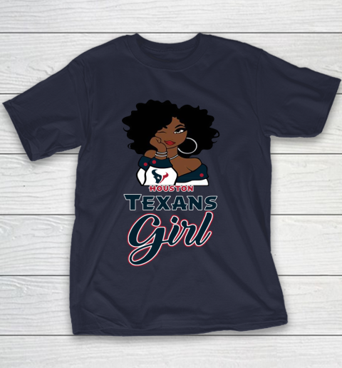 Houston Texans Girl NFL Youth T-Shirt 4