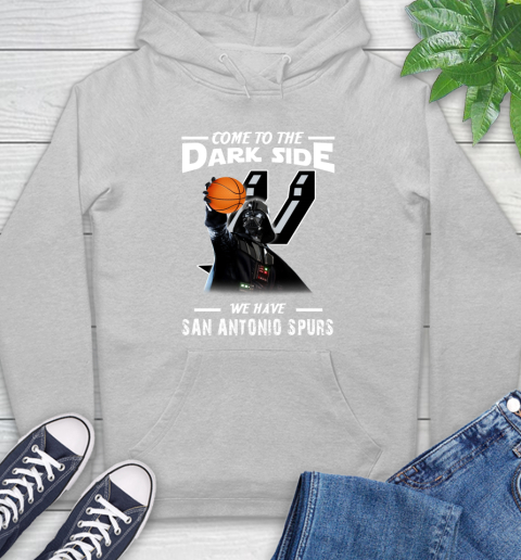 NBA Come To The Dark Side We Have San Antonio Spurs Star Wars Darth Vader Basketball Hoodie 6
