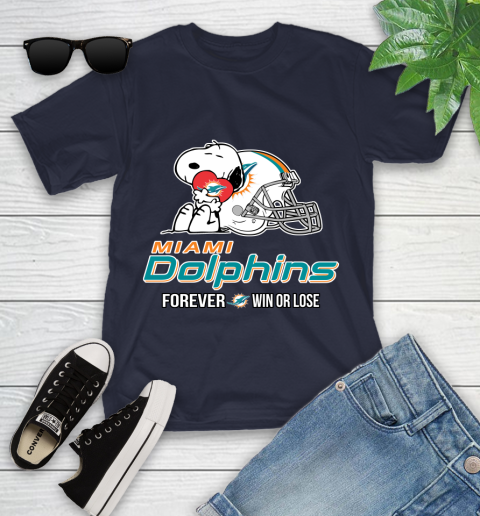 NFL The Peanuts Movie Snoopy Forever Win Or Lose Football Miami Dolphins 105
