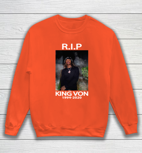 King von on sale rip hoodie