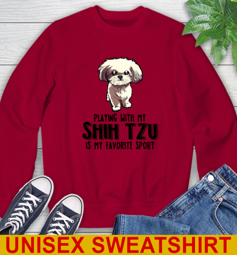 Playing with my shih tzu is my favorite sport 28