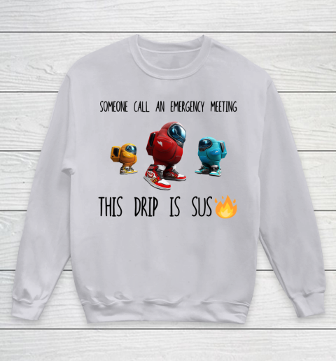 Among Us This Frip Is Sus Youth Sweatshirt 2