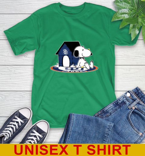 MLB Baseball San Diego Padres Snoopy The Peanuts Movie Shirt T-Shirt 7