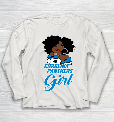 Carolina Panthers Girl NFL Youth Long Sleeve 11