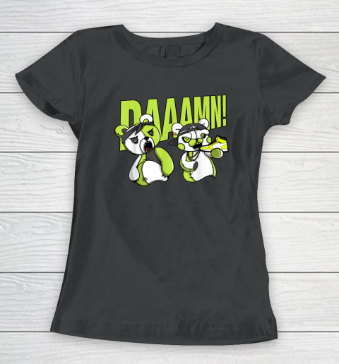 Bear Damm Retro High OG Visionaire Volt 1s Matching Women's T-Shirt