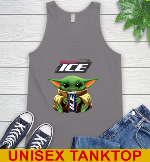 Star Wars Baby Yoda Hugs Bud Ice Beer Shirt 76