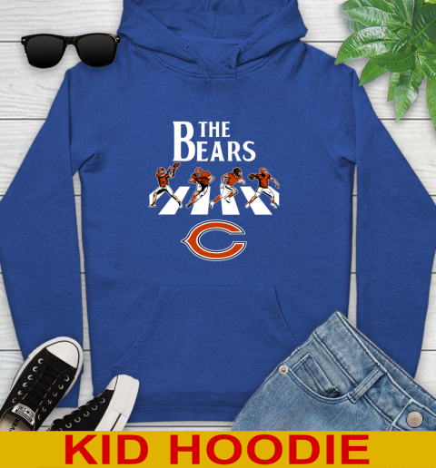 NFL Football Chicago Bears The Beatles Rock Band Shirt Youth Hoodie 10