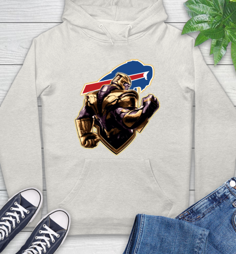 NFL Thanos Avengers Endgame Football Sports Buffalo Bills Hoodie 12