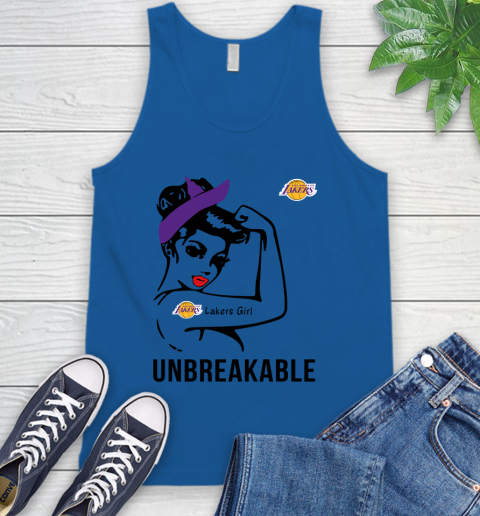NBA Los Angeles Lakers Girl Unbreakable Basketball Sports Tank Top 3