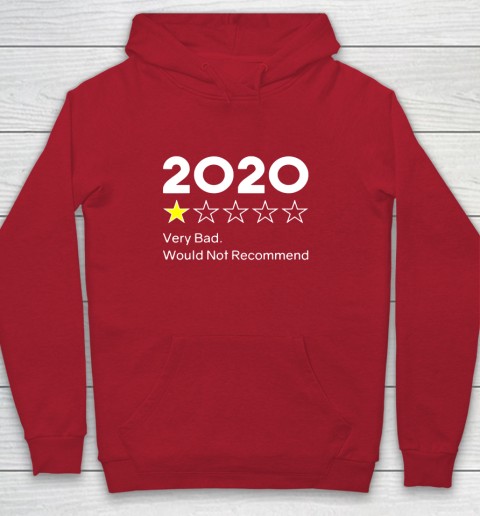 2020 One Star Very Bad Would Not Recommend Youth Hoodie 7