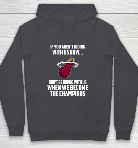 NBA Miami Heat Basketball We Become The Champions Youth Hoodie 5