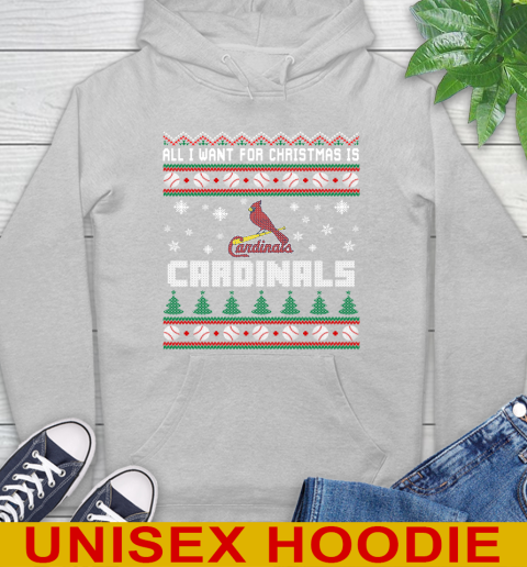 MLB All I Want For Christmas Is St.Louis Cardinals Baseball Sports 18