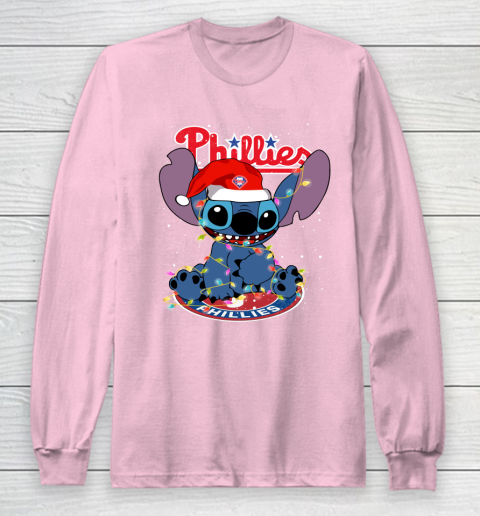 Philadelphia Phillies MLB noel stitch Baseball Christmas Long Sleeve T-Shirt 6