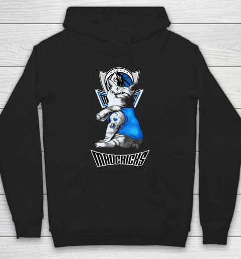 NBA Basketball My Cat Loves Dallas Mavericks Hoodie