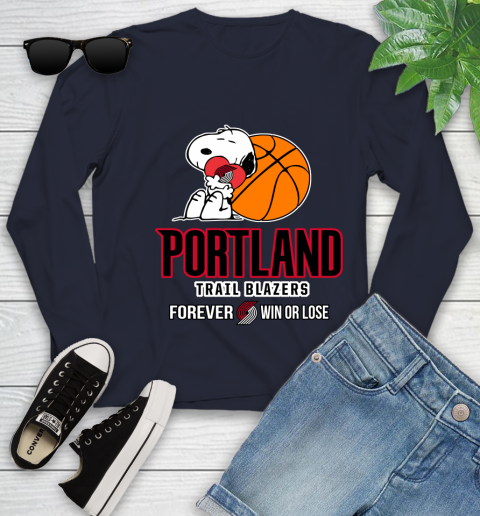 NBA The Peanuts Movie Snoopy Forever Win Or Lose Basketball Portland Trail Blazers_000 127