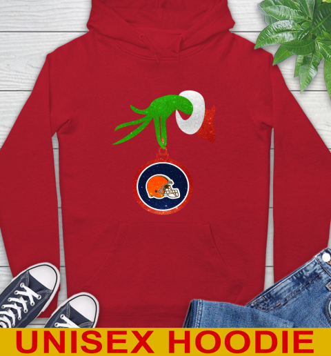 Cleveland Browns Grinch Merry Christmas NFL Football Hoodie 10
