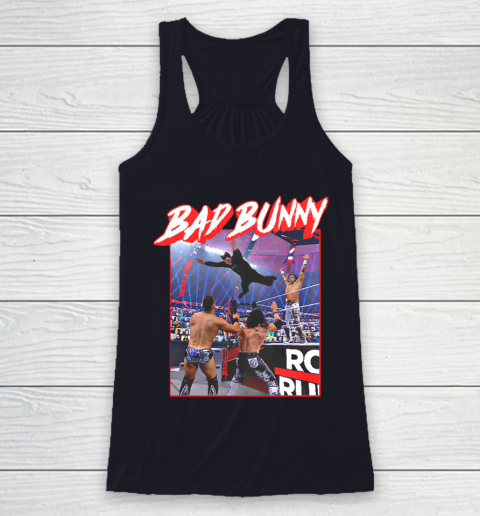 Bad Bunny WWE Racerback Tank 7