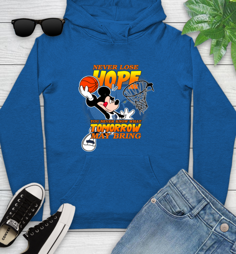 Memphis Grizzlies NBA Basketball Mickey Disney Never Lose Hope Youth Hoodie 11