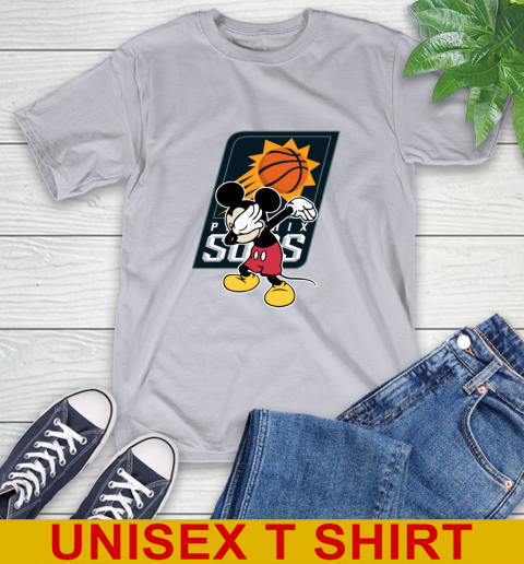Phoenix Suns NBA Basketball Dabbing Mickey Disney Sports T-Shirt 6