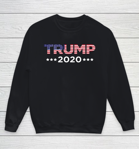 I Love Trump Supporter Trump Support Donald Trump 2020 Youth Sweatshirt