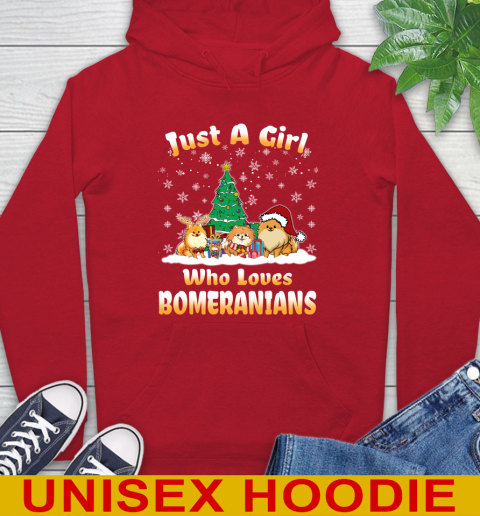 Christmas Just a girl who love pomeranians dog pet lover 22