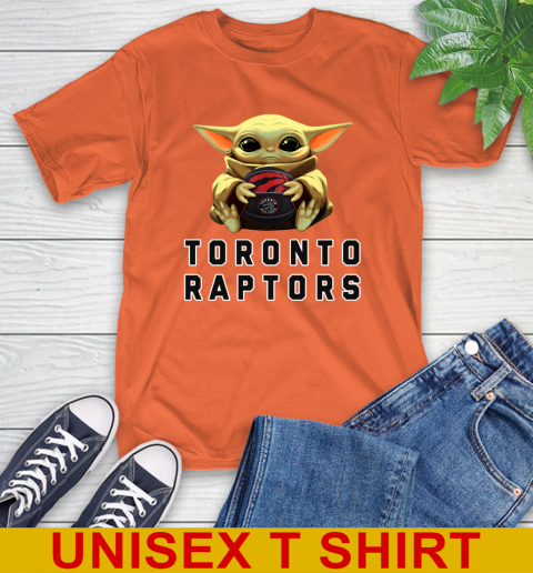 NBA Basketball Toronto Raptors Star Wars Baby Yoda Shirt 5