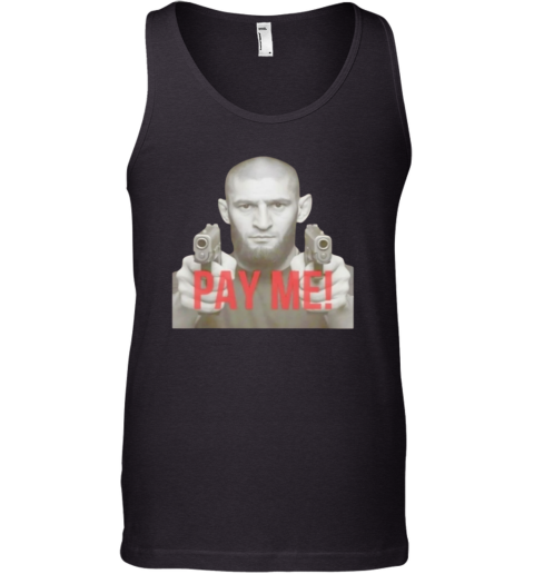 Khamzat Chimaev Gun Pay Me Premium Tank Top