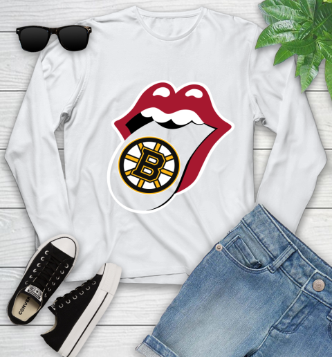 Boston Bruins NHL Hockey Lips I Root For My Team Adoring Fan 125