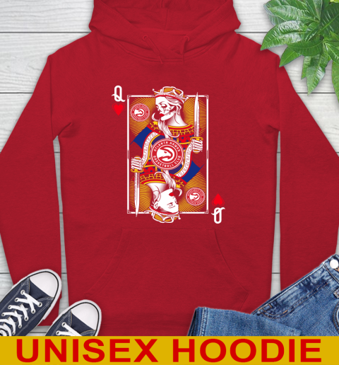 NBA Basketball Atlanta Hawks The Queen Of Hearts Card Shirt Hoodie 10