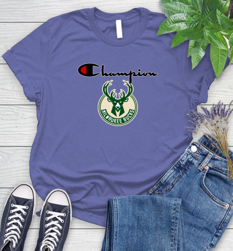 NBA Basketball Milwaukee Bucks Champion Shirt Women's T-Shirt 12