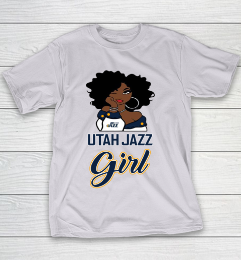 Utah Jazz Girl NBA Youth T-Shirt 5