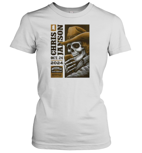 Chris Janson At Batesville Civic Center In Batesville MS On October 2024 Women's T-Shirt