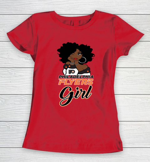 Philadelphia Flyers Girl NHL Women's T-Shirt 10