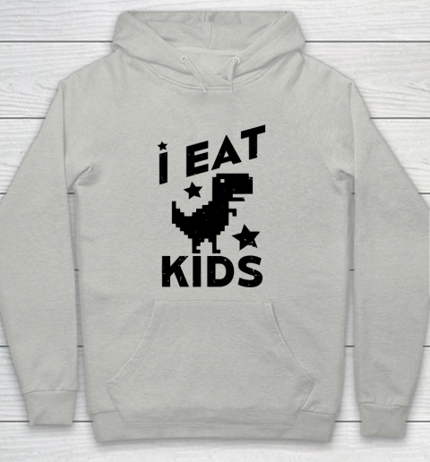 I eat kids no internet connection dinosaur meme Youth Hoodie